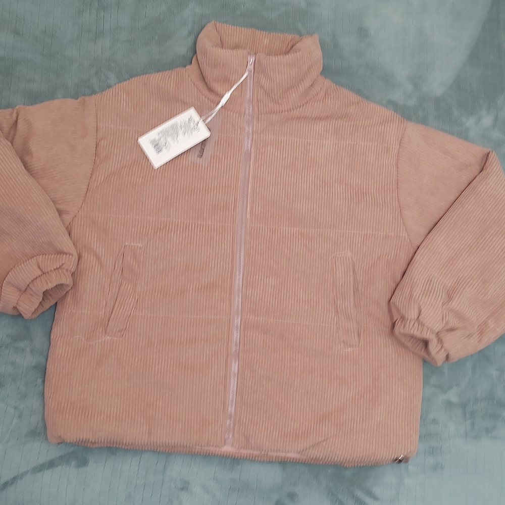 Cozy Corduroy Puffer Jacket